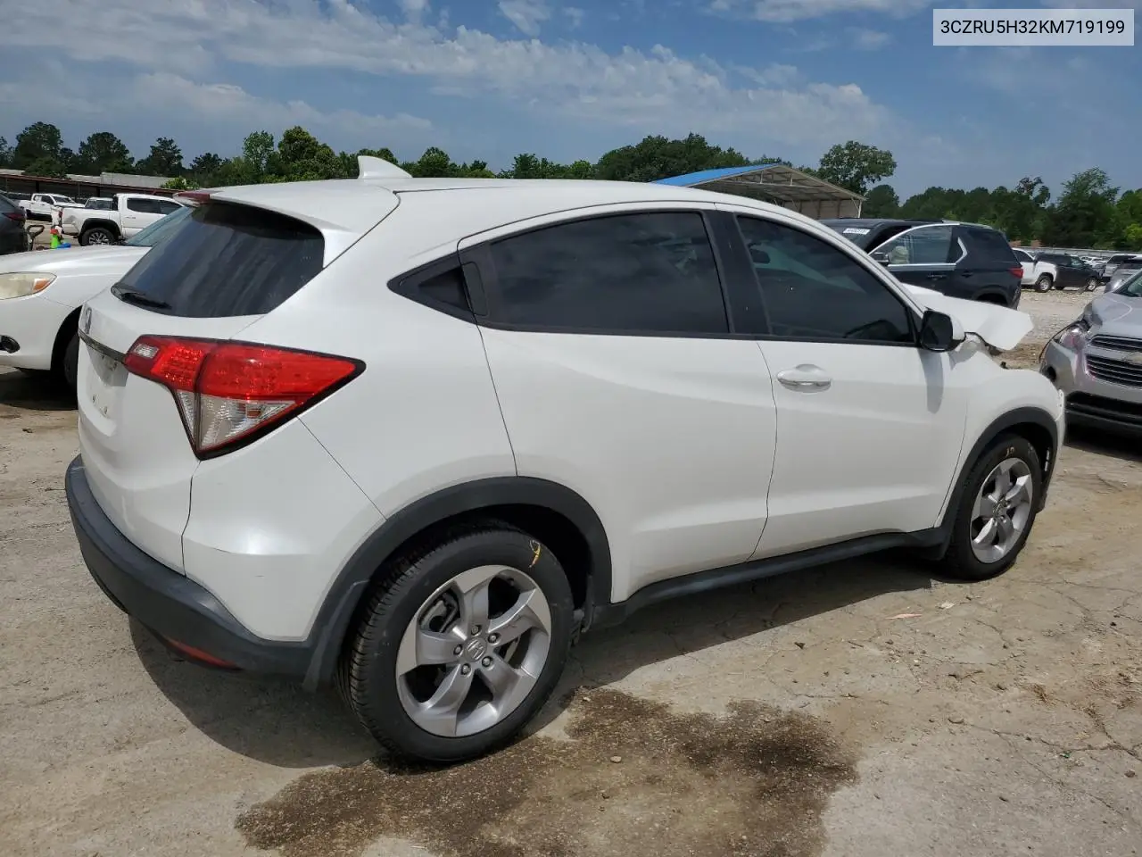 2019 Honda Hr-V Lx VIN: 3CZRU5H32KM719199 Lot: 56868715