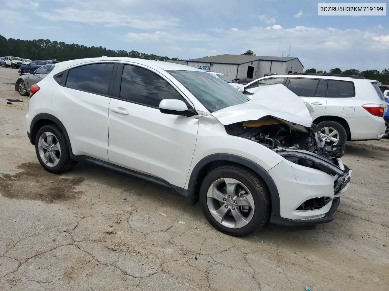 2019 Honda Hr-V Lx VIN: 3CZRU5H32KM719199 Lot: 56868715