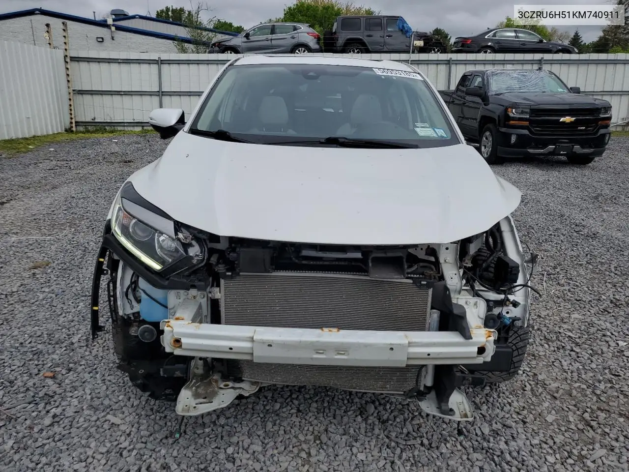 2019 Honda Hr-V Ex VIN: 3CZRU6H51KM740911 Lot: 56953185