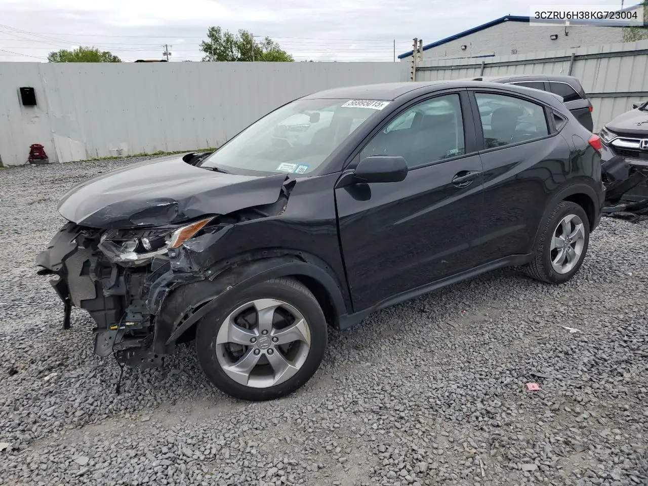 2019 Honda Hr-V Lx VIN: 3CZRU6H38KG723004 Lot: 56995015