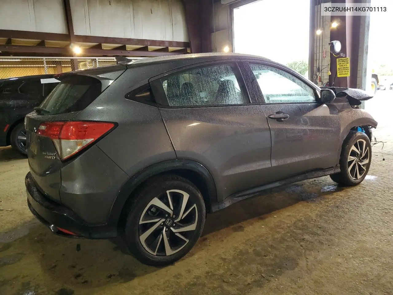 2019 Honda Hr-V Sport VIN: 3CZRU6H14KG701113 Lot: 57031635