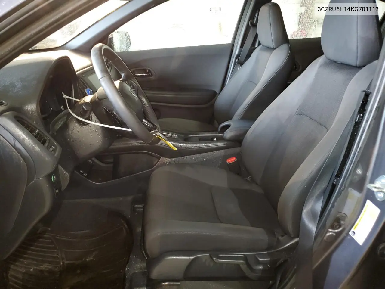 2019 Honda Hr-V Sport VIN: 3CZRU6H14KG701113 Lot: 57031635