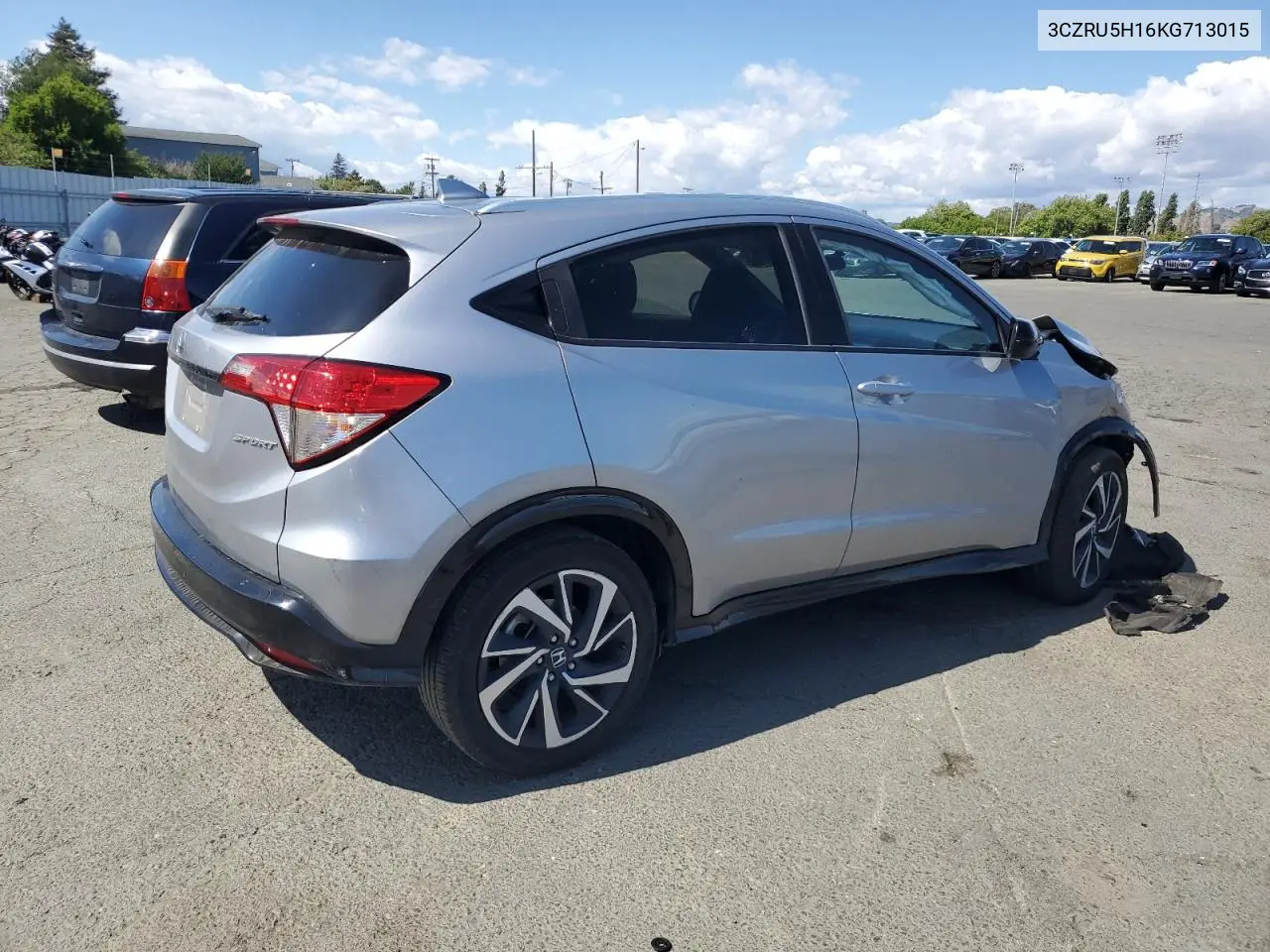 2019 Honda Hr-V Sport VIN: 3CZRU5H16KG713015 Lot: 57093455