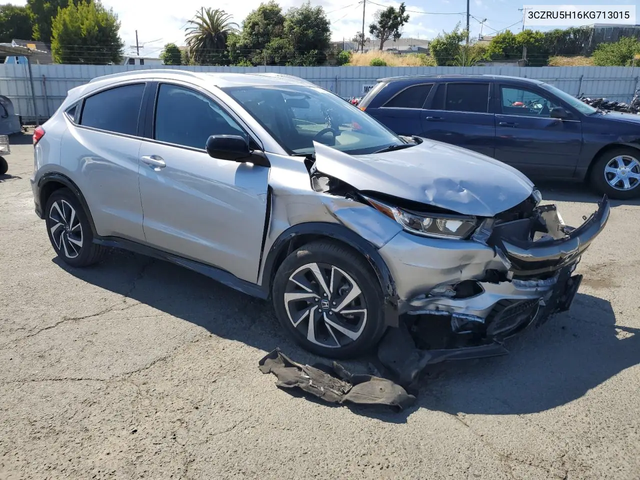 2019 Honda Hr-V Sport VIN: 3CZRU5H16KG713015 Lot: 57093455