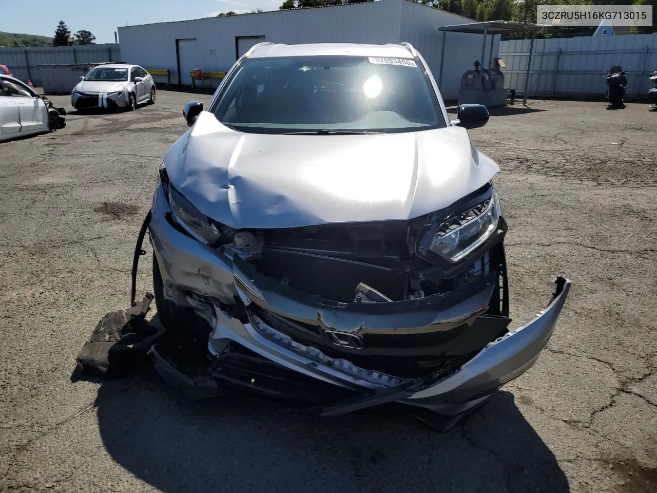 2019 Honda Hr-V Sport VIN: 3CZRU5H16KG713015 Lot: 57093455