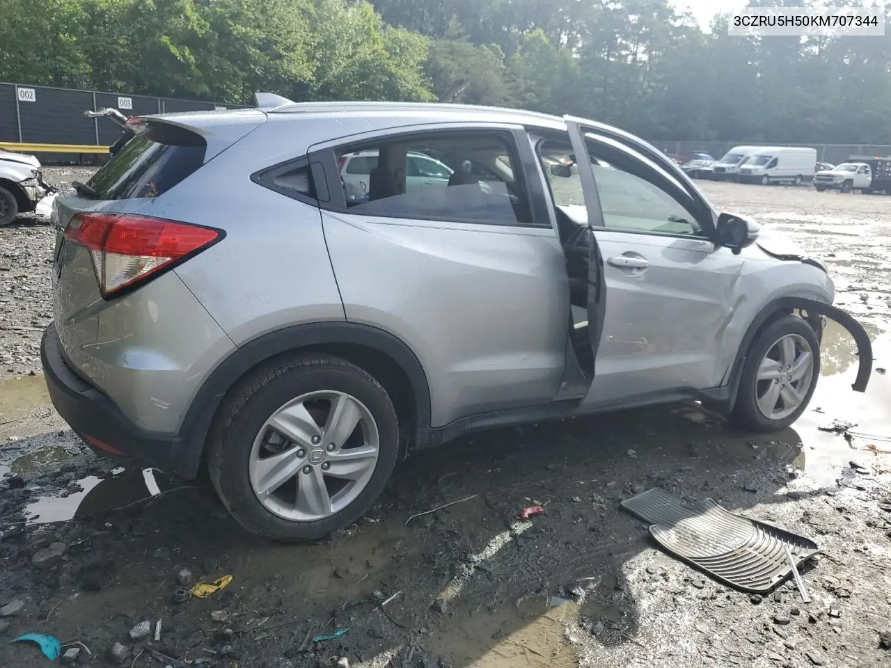 2019 Honda Hr-V Ex VIN: 3CZRU5H50KM707344 Lot: 57182345