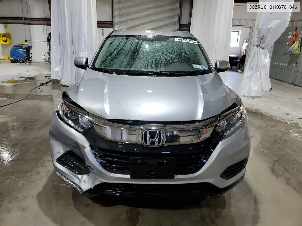 2019 Honda Hr-V Lx VIN: 3CZRU6H31KG701846 Lot: 60210795