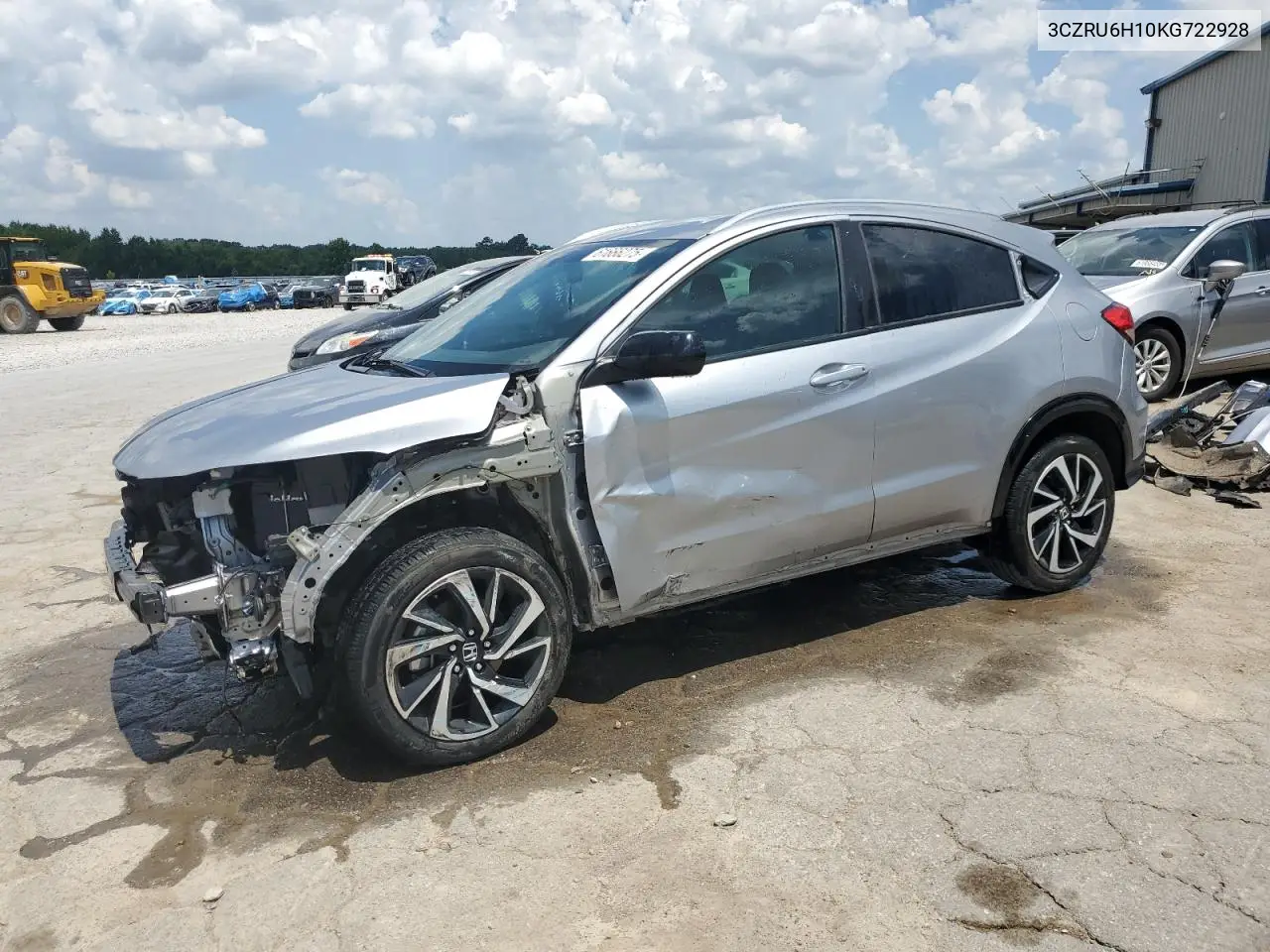 2019 Honda Hr-V Sport VIN: 3CZRU6H10KG722928 Lot: 61666275