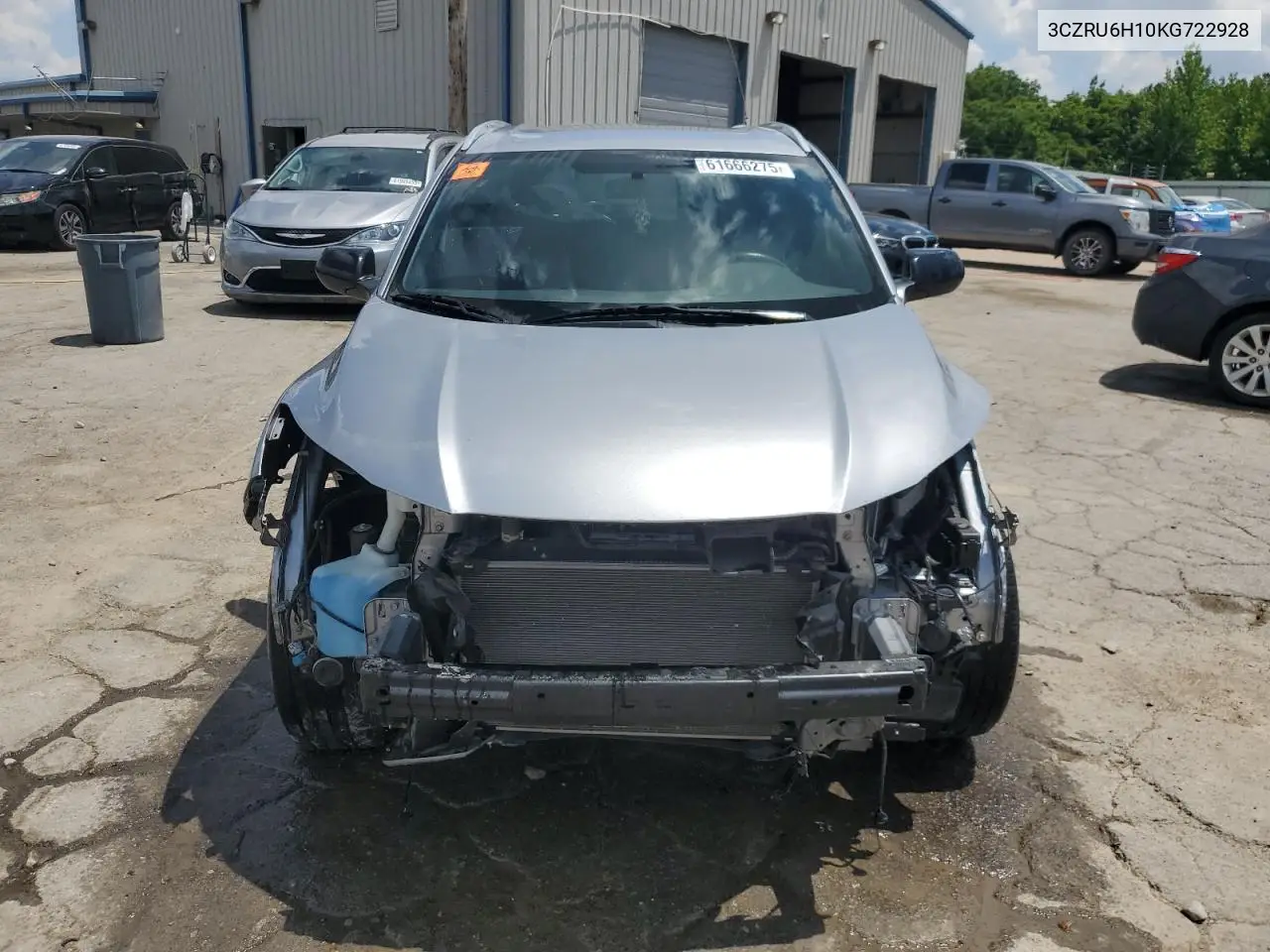 2019 Honda Hr-V Sport VIN: 3CZRU6H10KG722928 Lot: 61666275