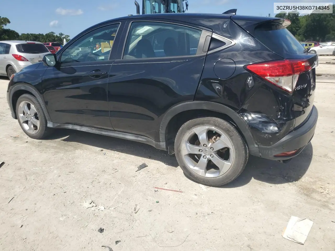 2019 Honda Hr-V Lx VIN: 3CZRU5H38KG714345 Lot: 62079335