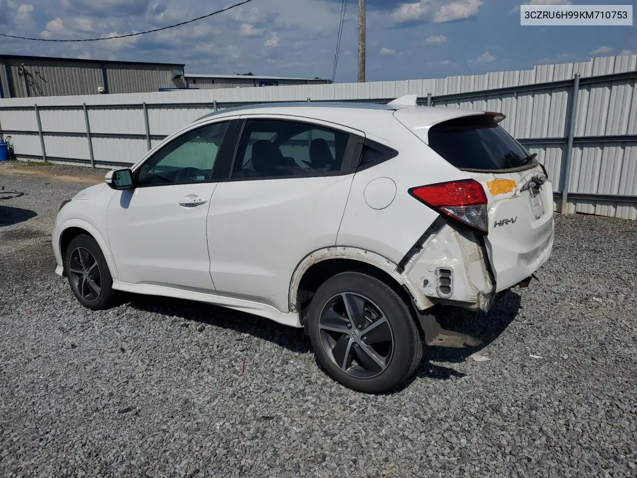2019 Honda Hr-V Touring VIN: 3CZRU6H99KM710753 Lot: 62288645