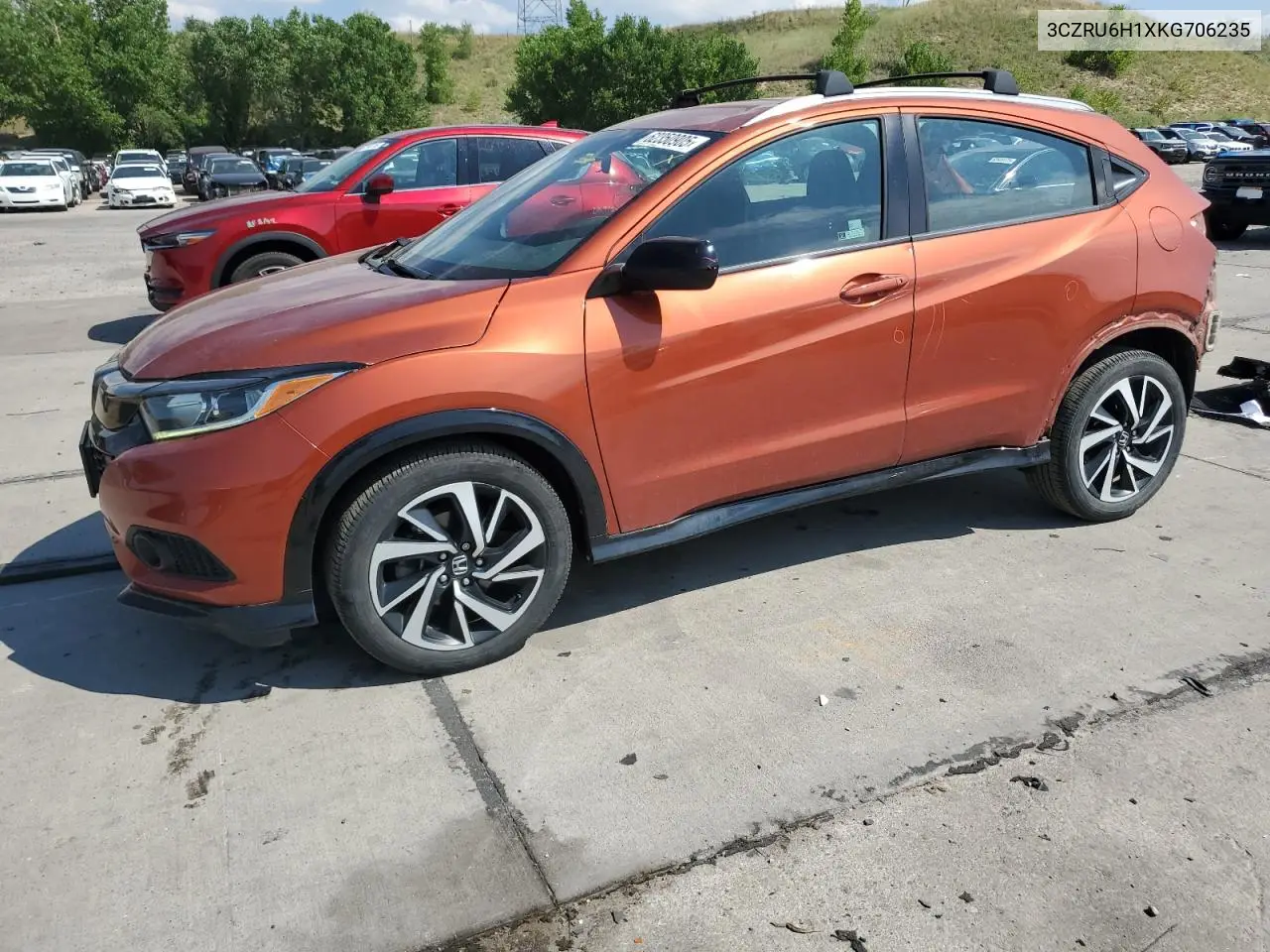 2019 Honda Hr-V Sport VIN: 3CZRU6H1XKG706235 Lot: 62350905