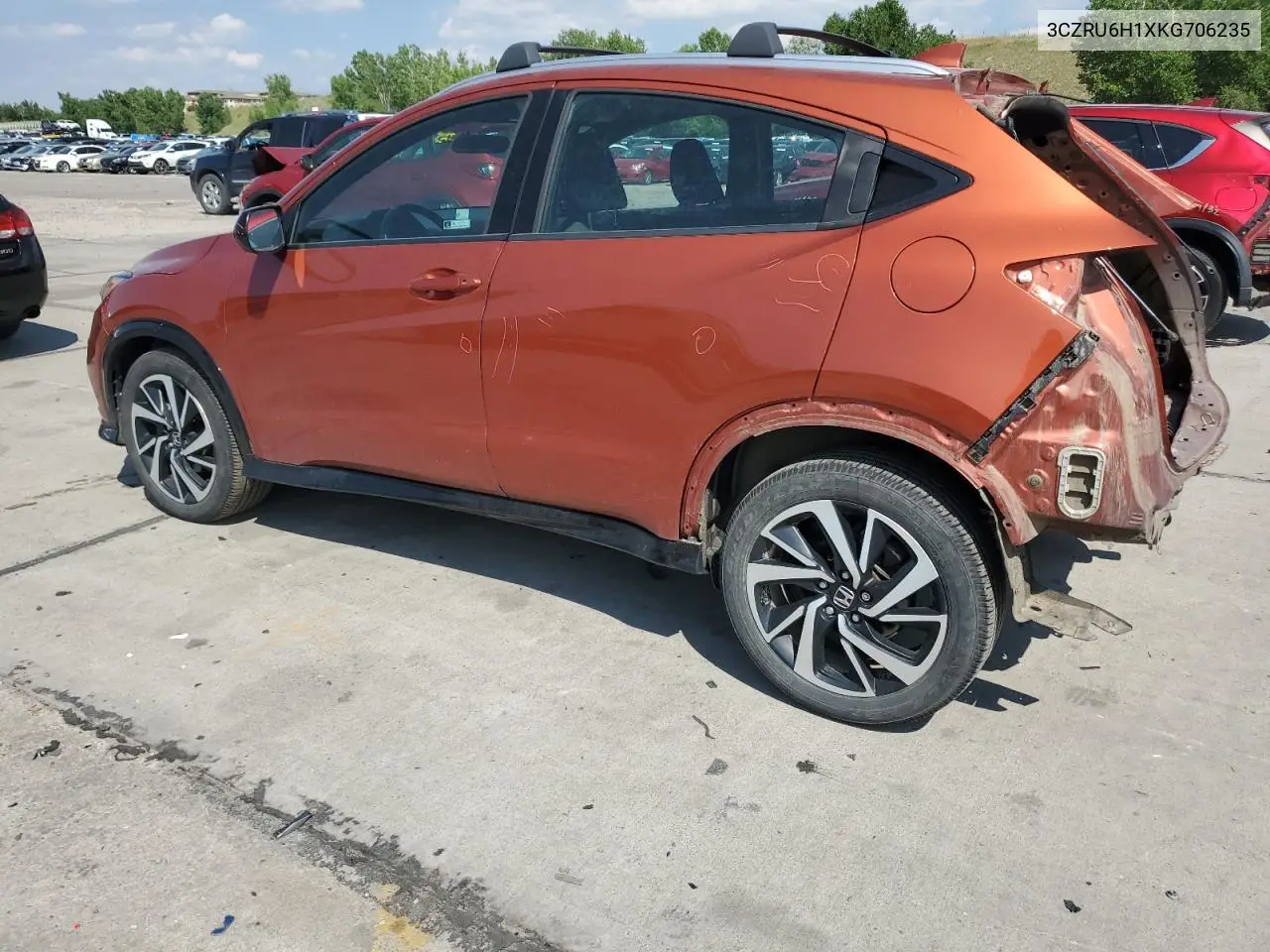 2019 Honda Hr-V Sport VIN: 3CZRU6H1XKG706235 Lot: 62350905