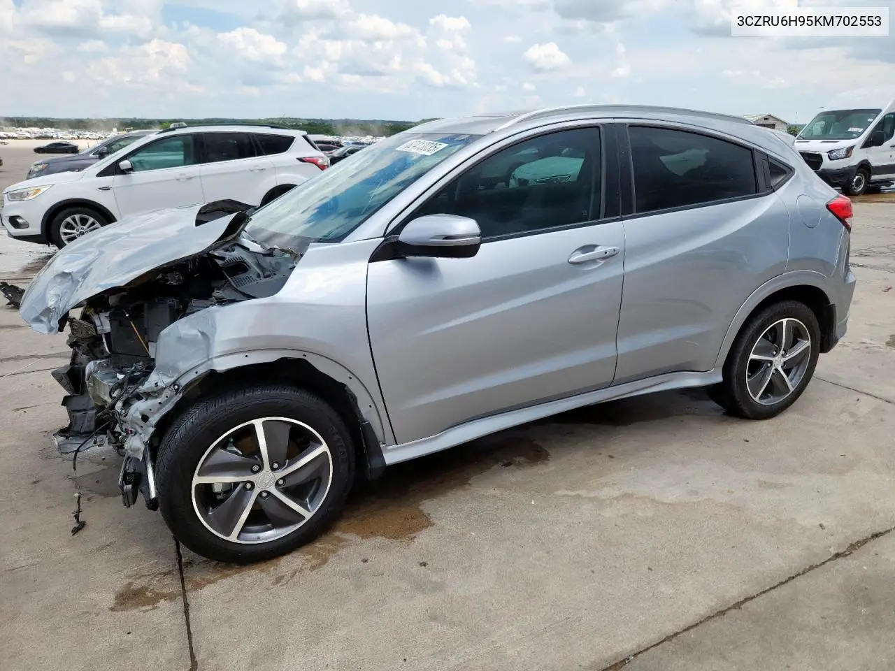 2019 Honda Hr-V Touring VIN: 3CZRU6H95KM702553 Lot: 62413035