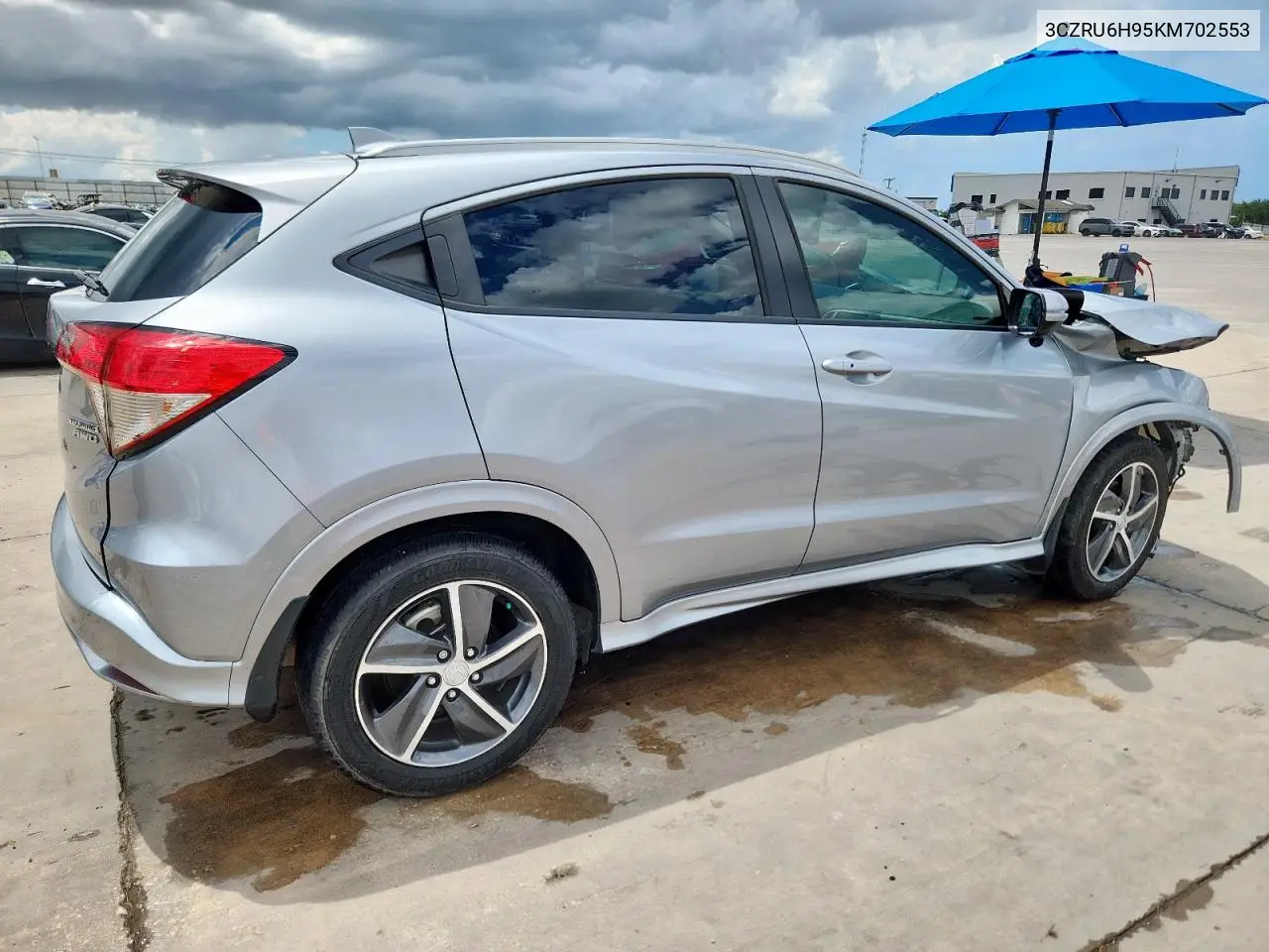 2019 Honda Hr-V Touring VIN: 3CZRU6H95KM702553 Lot: 62413035
