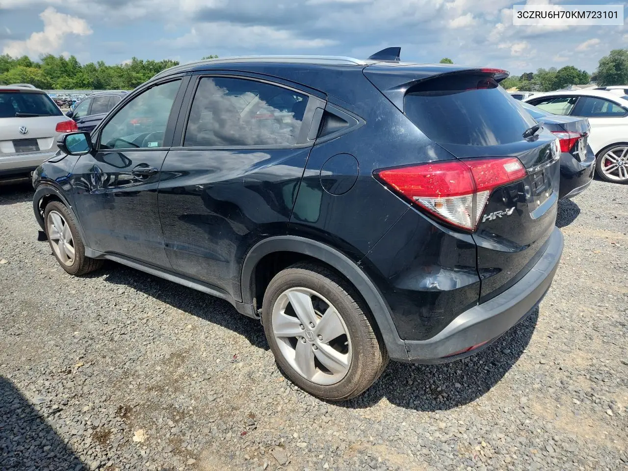 2019 Honda Hr-V Exl VIN: 3CZRU6H70KM723101 Lot: 62539835
