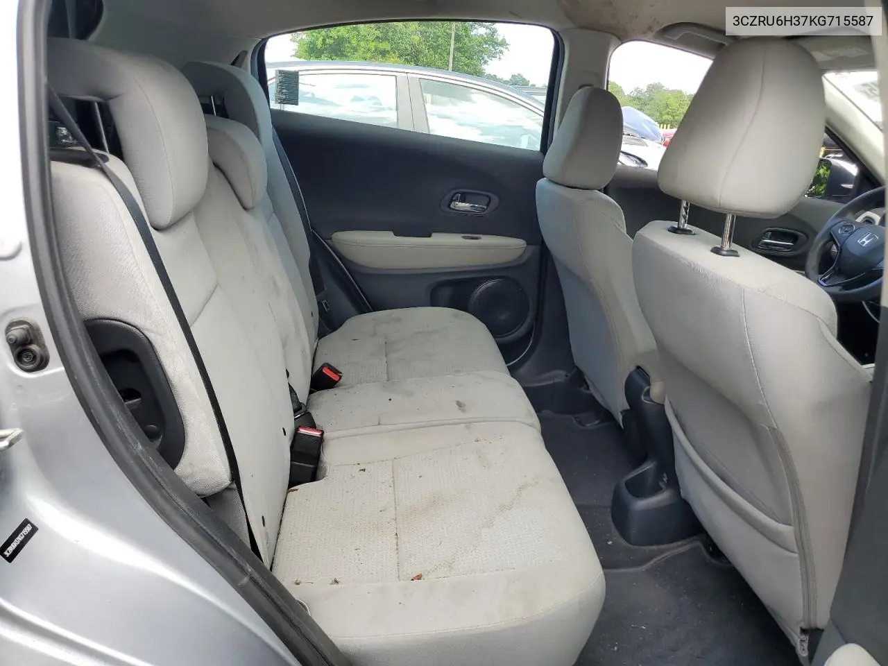 2019 Honda Hr-V Lx VIN: 3CZRU6H37KG715587 Lot: 62605045