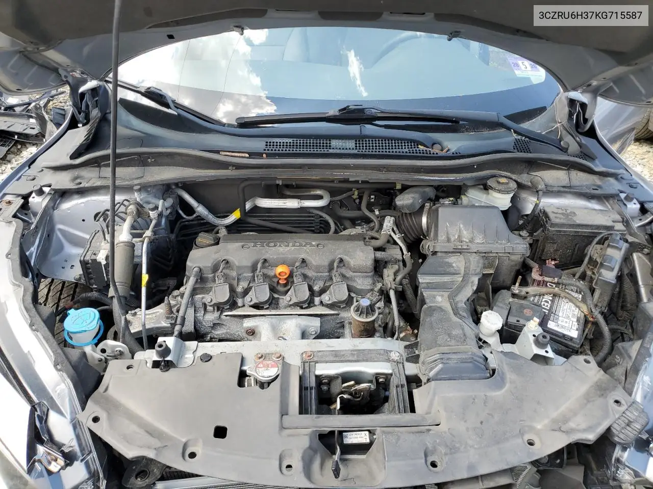 2019 Honda Hr-V Lx VIN: 3CZRU6H37KG715587 Lot: 62605045