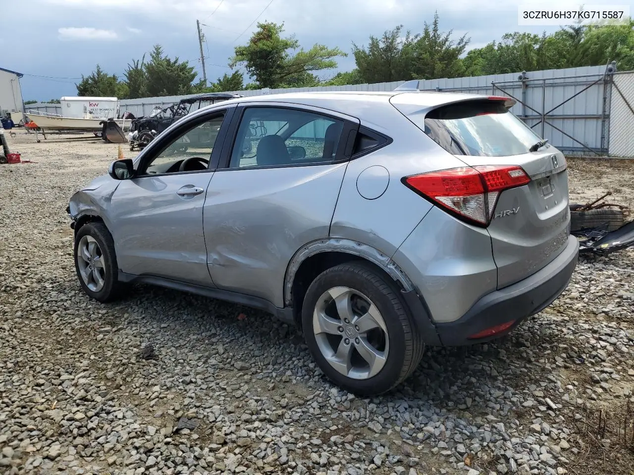 2019 Honda Hr-V Lx VIN: 3CZRU6H37KG715587 Lot: 62605045