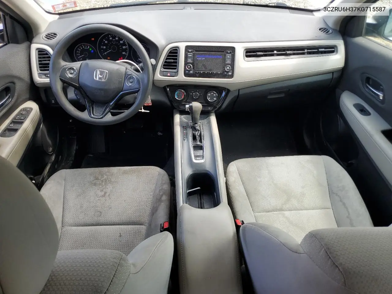 2019 Honda Hr-V Lx VIN: 3CZRU6H37KG715587 Lot: 62605045