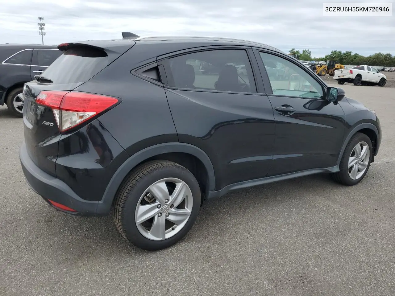 2019 Honda Hr-V Ex VIN: 3CZRU6H55KM726946 Lot: 62713265