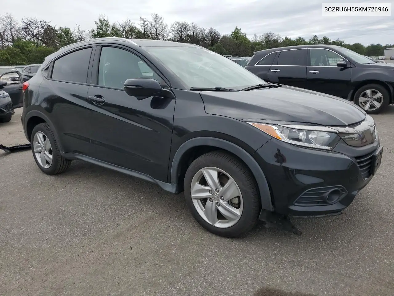 2019 Honda Hr-V Ex VIN: 3CZRU6H55KM726946 Lot: 62713265