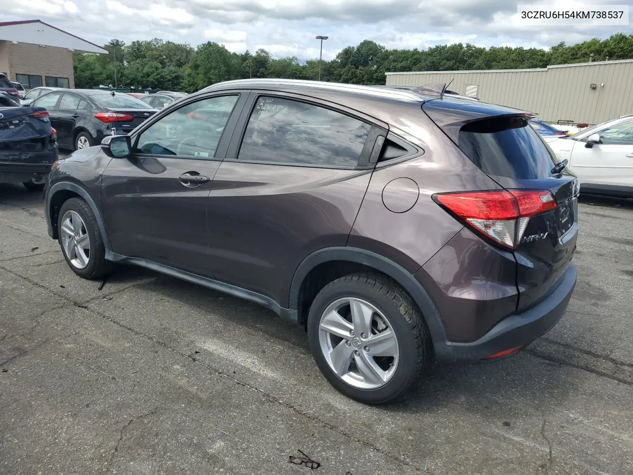 2019 Honda Hr-V Ex VIN: 3CZRU6H54KM738537 Lot: 62728765