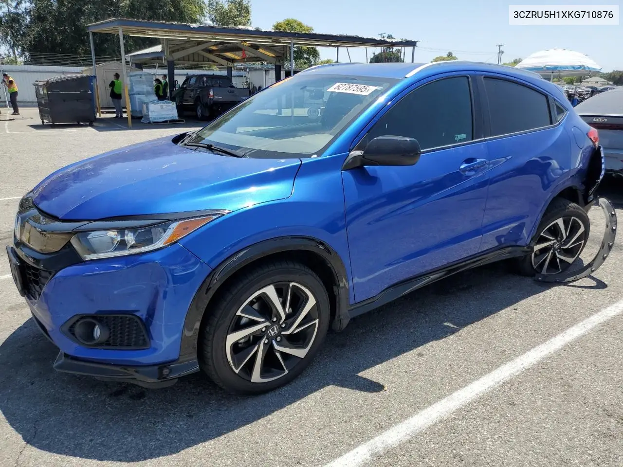 2019 Honda Hr-V Sport VIN: 3CZRU5H1XKG710876 Lot: 62787595