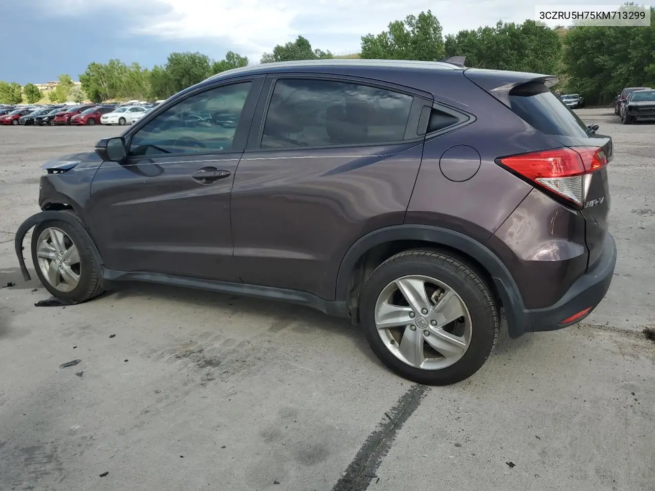 2019 Honda Hr-V Exl VIN: 3CZRU5H75KM713299 Lot: 63400385