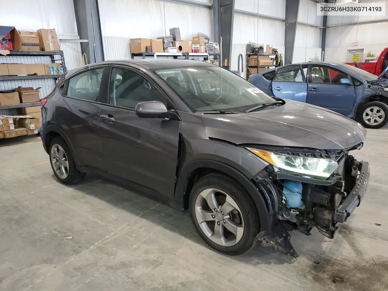 2019 Honda Hr-V Lx VIN: 3CZRU6H33KG714193 Lot: 64514235