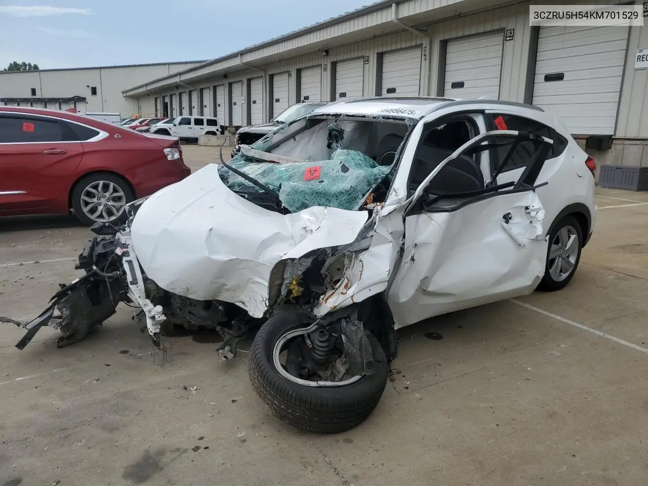 2019 Honda Hr-V Ex VIN: 3CZRU5H54KM701529 Lot: 64956475