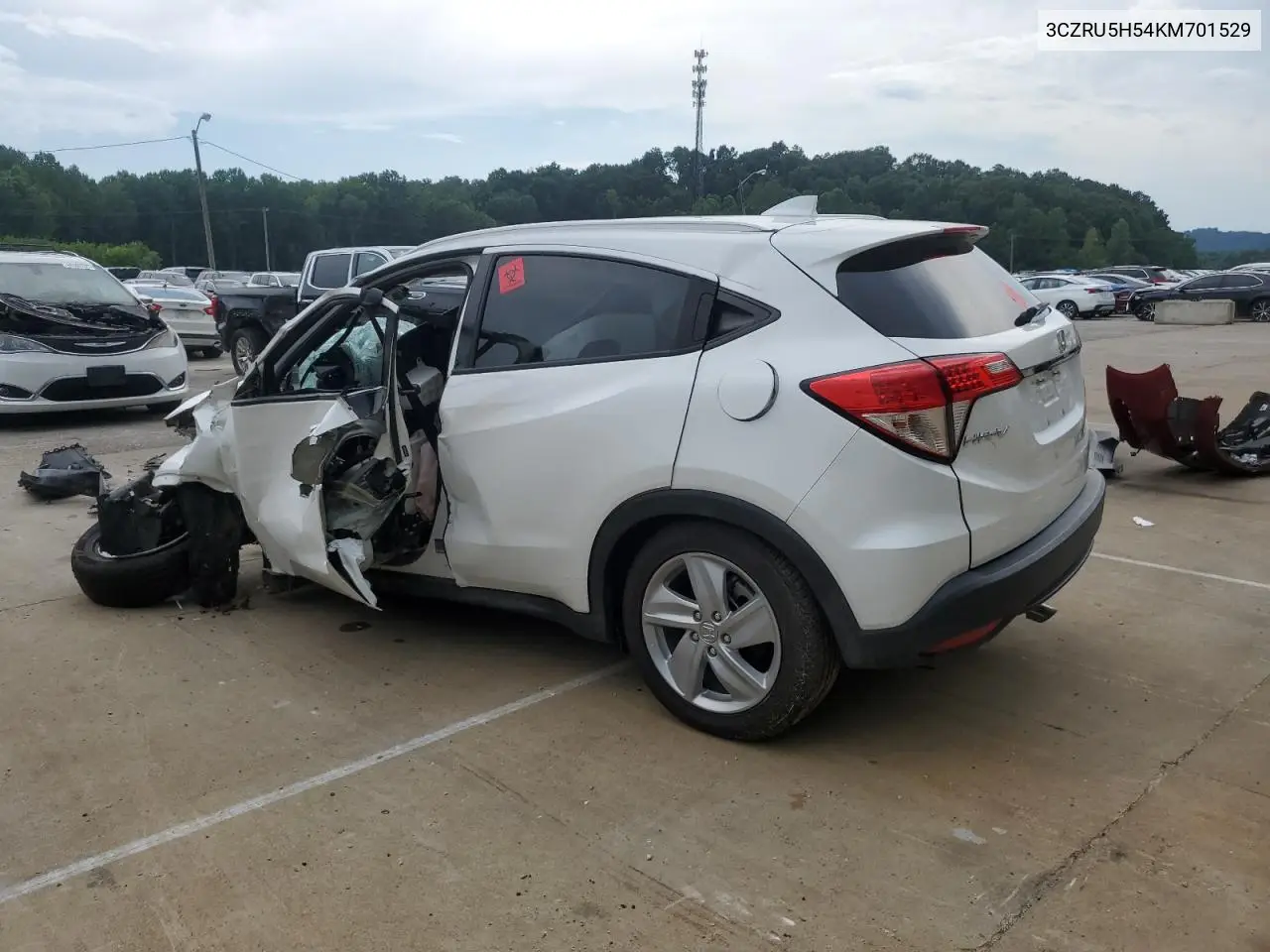 2019 Honda Hr-V Ex VIN: 3CZRU5H54KM701529 Lot: 64956475