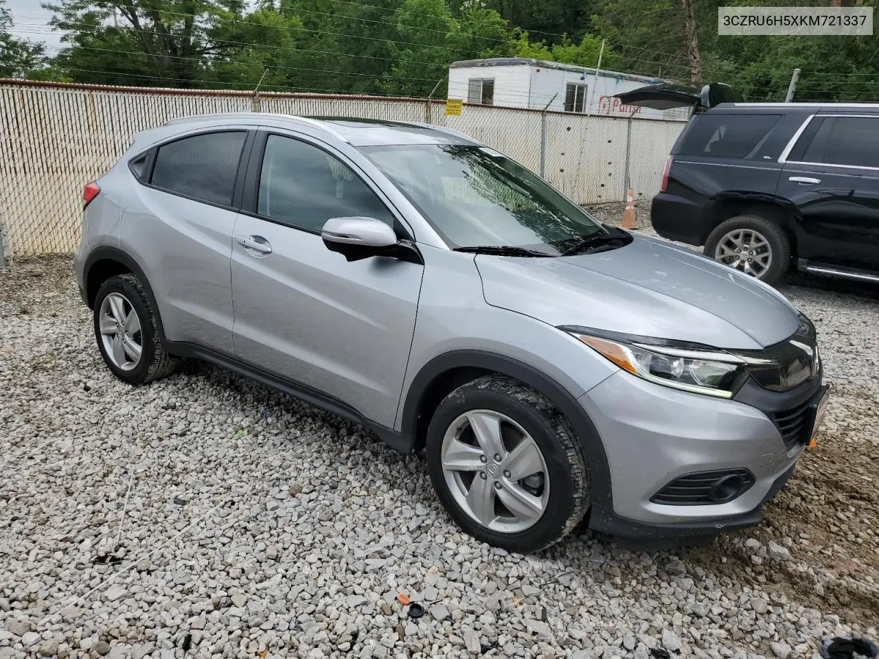 2019 Honda Hr-V Ex VIN: 3CZRU6H5XKM721337 Lot: 65202595