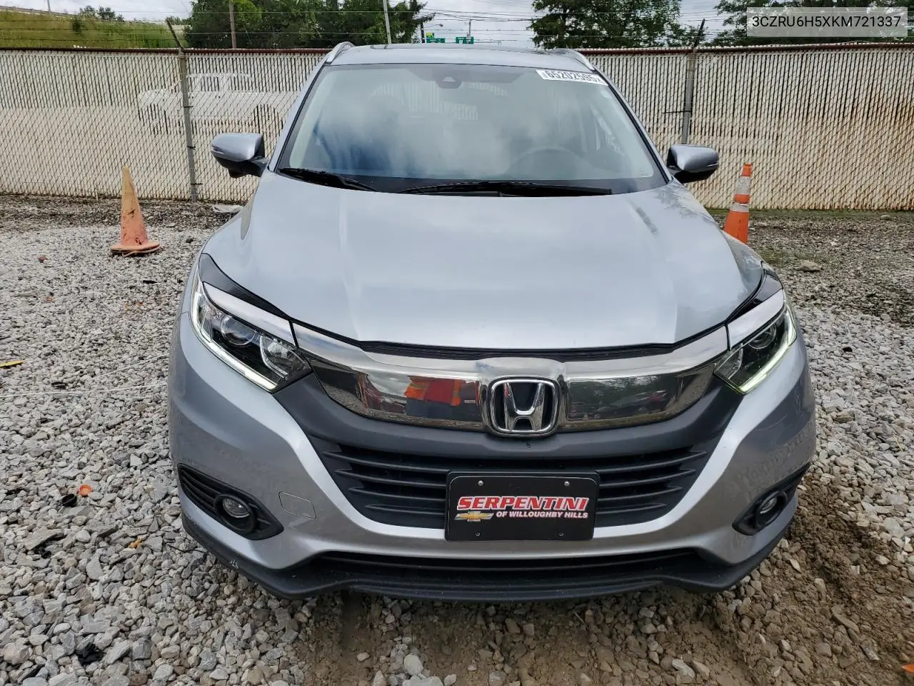 2019 Honda Hr-V Ex VIN: 3CZRU6H5XKM721337 Lot: 65202595