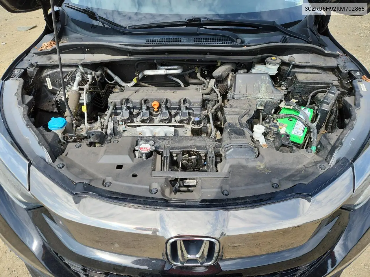 2019 Honda Hr-V Touring VIN: 3CZRU6H92KM702865 Lot: 65223215