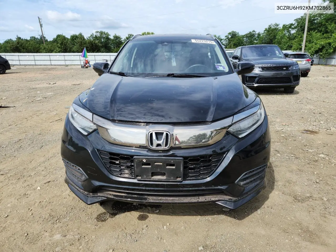 2019 Honda Hr-V Touring VIN: 3CZRU6H92KM702865 Lot: 65223215