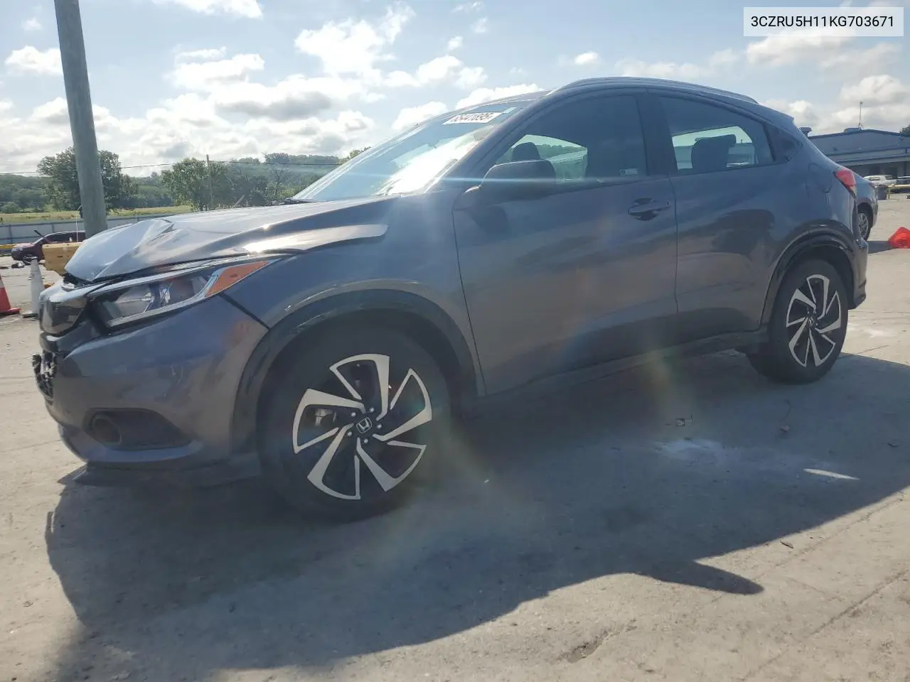 2019 Honda Hr-V Sport VIN: 3CZRU5H11KG703671 Lot: 65441895