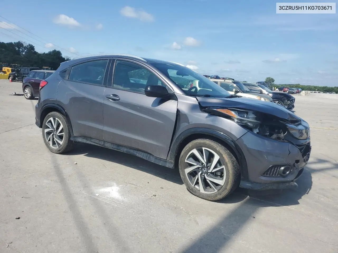 2019 Honda Hr-V Sport VIN: 3CZRU5H11KG703671 Lot: 65441895