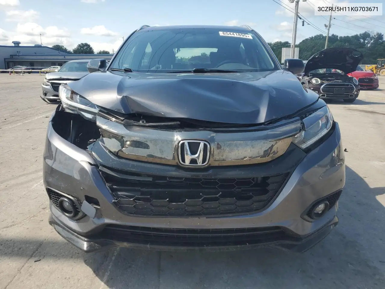 2019 Honda Hr-V Sport VIN: 3CZRU5H11KG703671 Lot: 65441895
