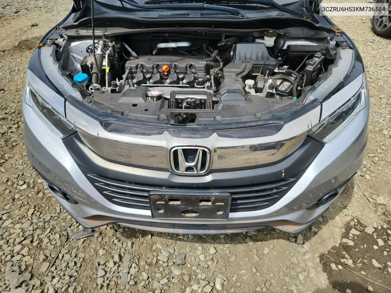 2019 Honda Hr-V Ex VIN: 3CZRU6H53KM736584 Lot: 65565875