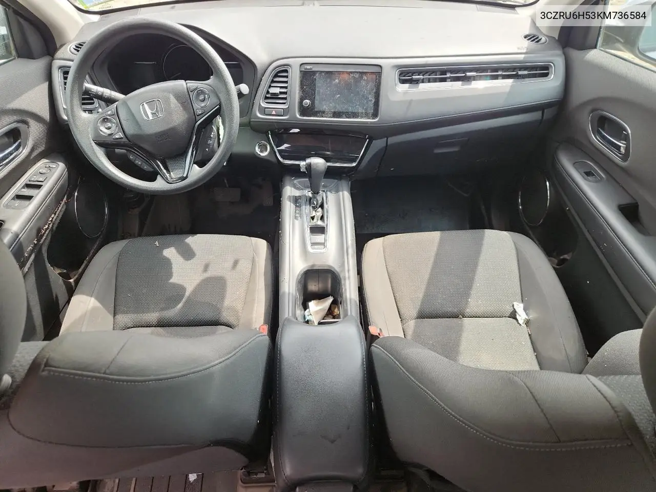 2019 Honda Hr-V Ex VIN: 3CZRU6H53KM736584 Lot: 65565875
