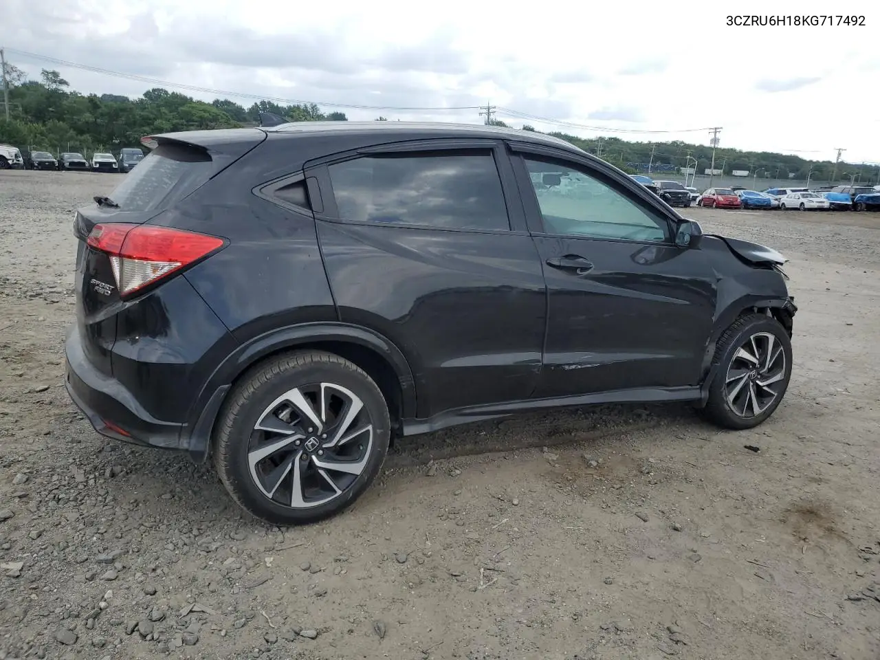 2019 Honda Hr-V Sport VIN: 3CZRU6H18KG717492 Lot: 65705365
