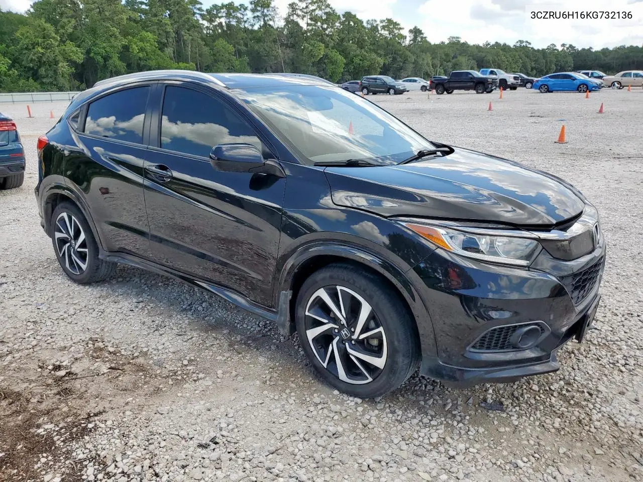 2019 Honda Hr-V Sport VIN: 3CZRU6H16KG732136 Lot: 65945195