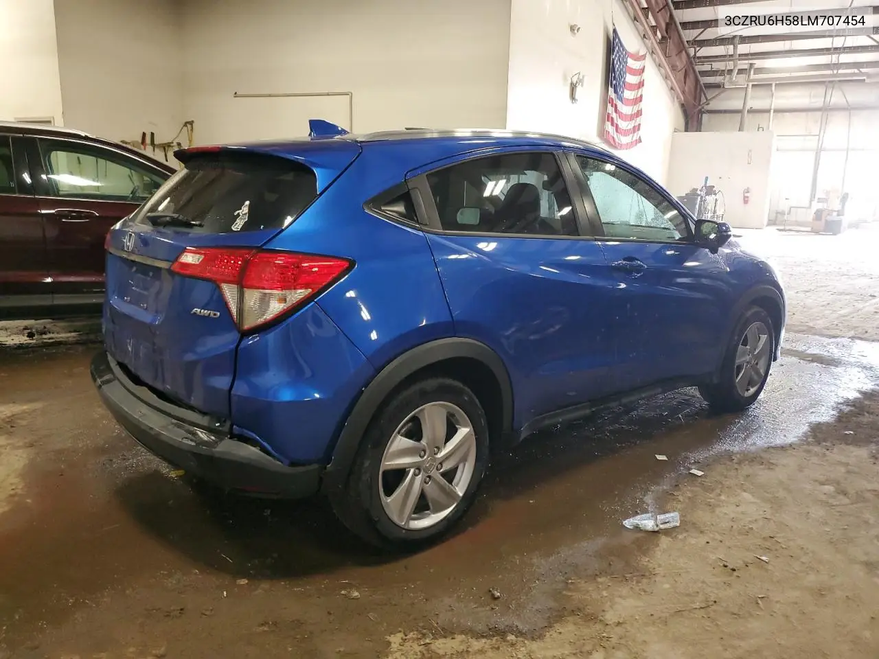 2020 Honda Hr-V Ex VIN: 3CZRU6H58LM707454 Lot: 49282755