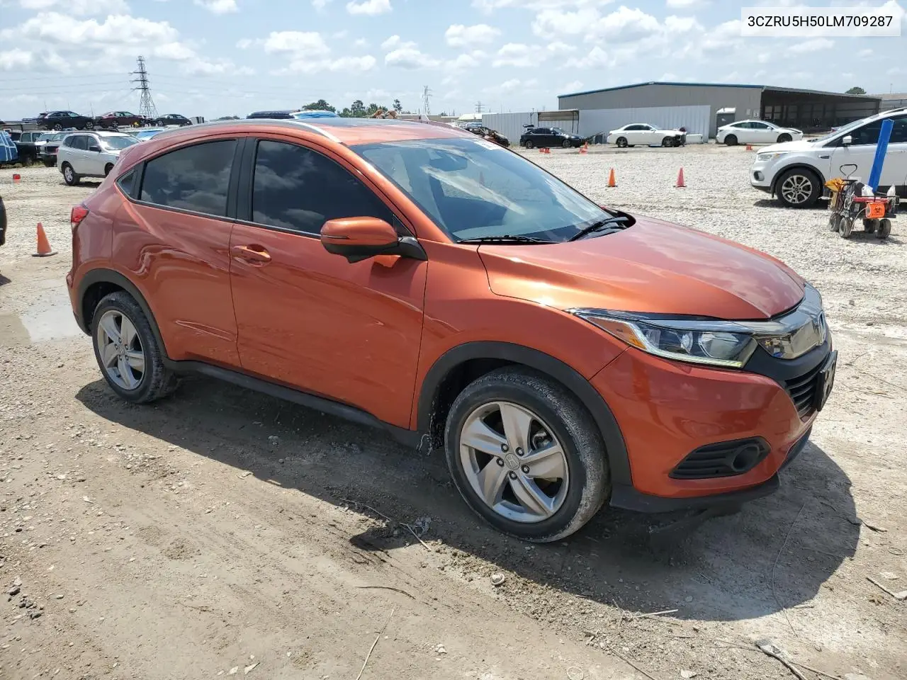 2020 Honda Hr-V Ex VIN: 3CZRU5H50LM709287 Lot: 56073685