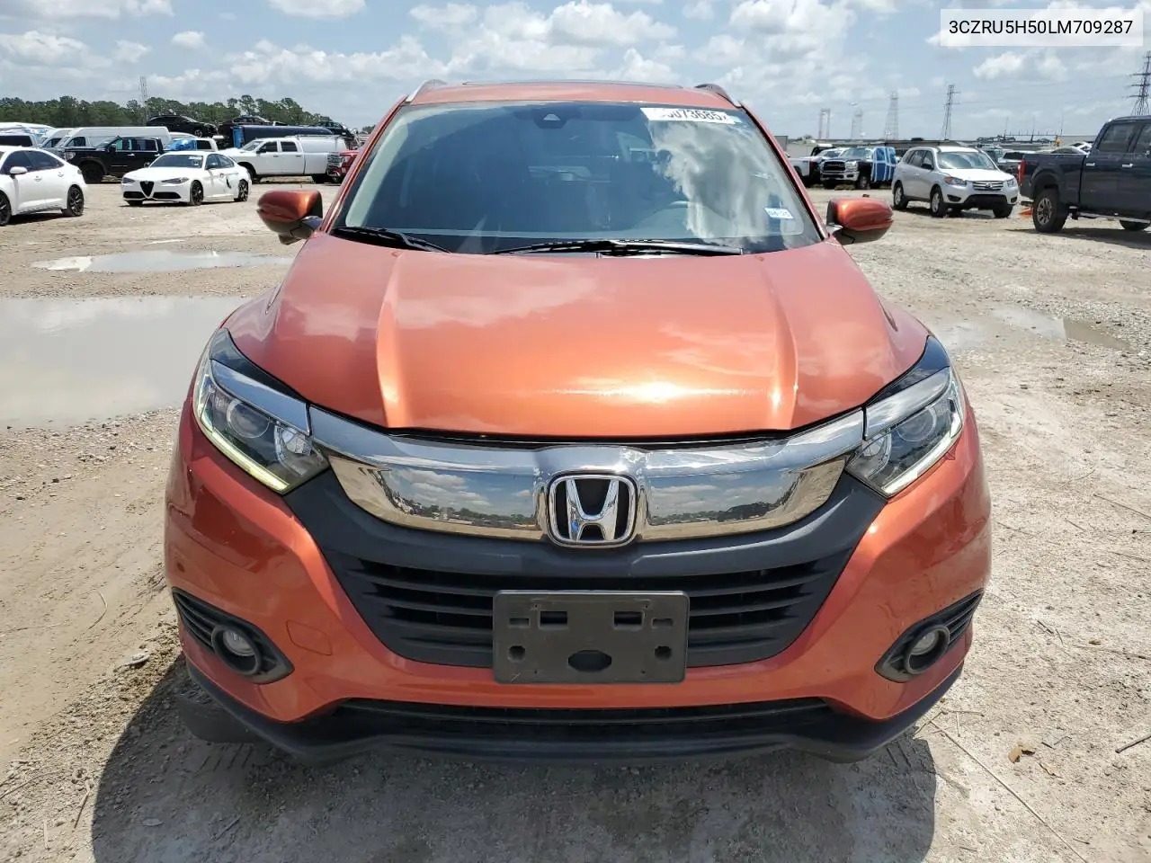 2020 Honda Hr-V Ex VIN: 3CZRU5H50LM709287 Lot: 56073685