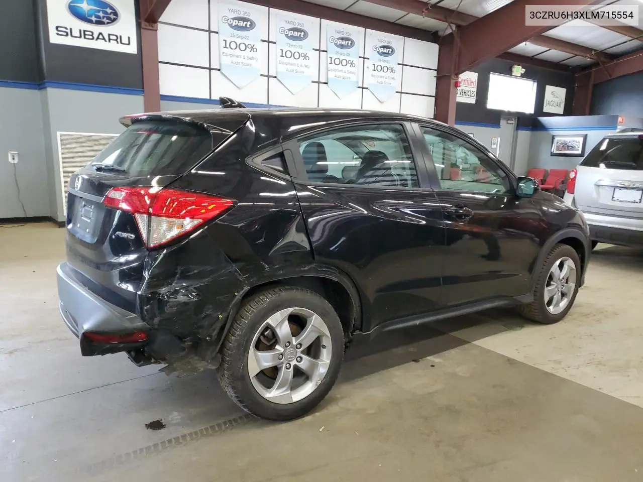 2020 Honda Hr-V Lx VIN: 3CZRU6H3XLM715554 Lot: 56379375