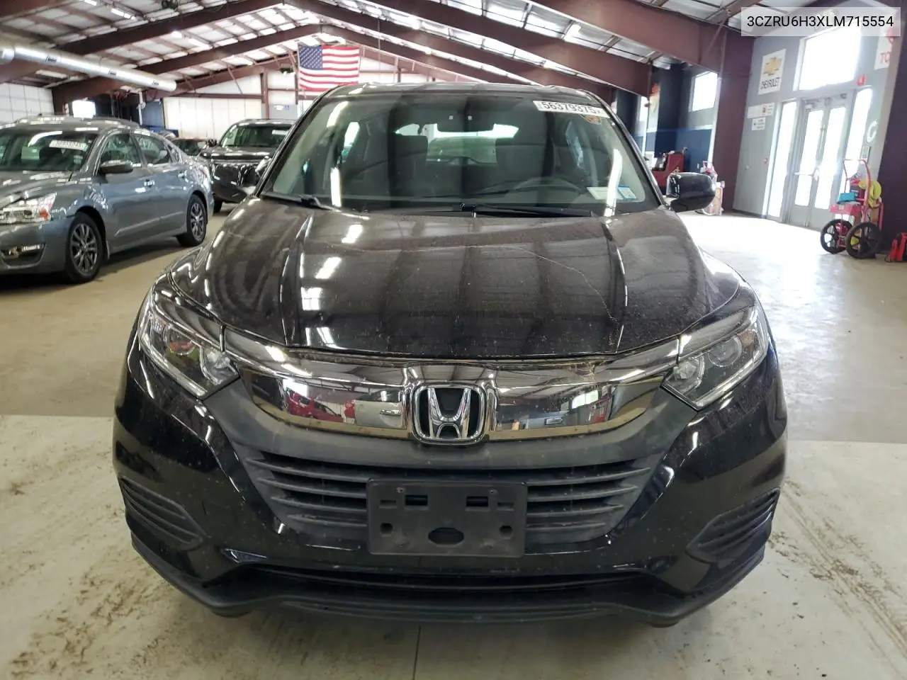 2020 Honda Hr-V Lx VIN: 3CZRU6H3XLM715554 Lot: 56379375
