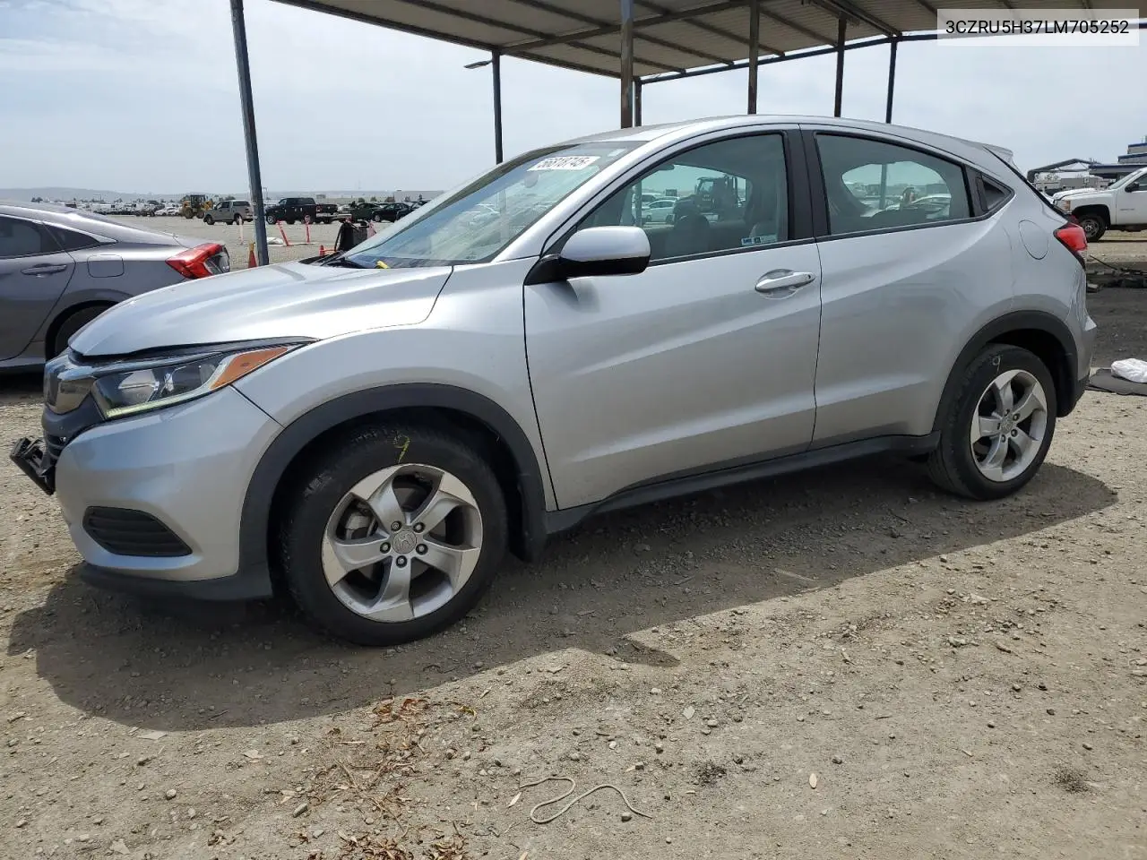 2020 Honda Hr-V Lx VIN: 3CZRU5H37LM705252 Lot: 56818745