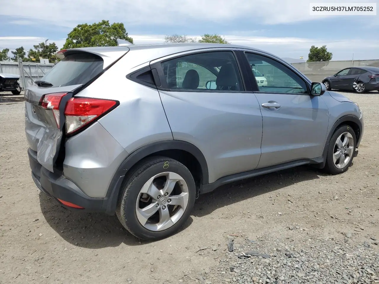 2020 Honda Hr-V Lx VIN: 3CZRU5H37LM705252 Lot: 56818745
